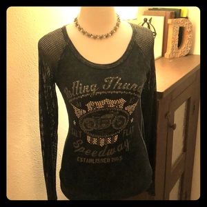 Vocal Thermal Shirt w/ Mesh sleeves.